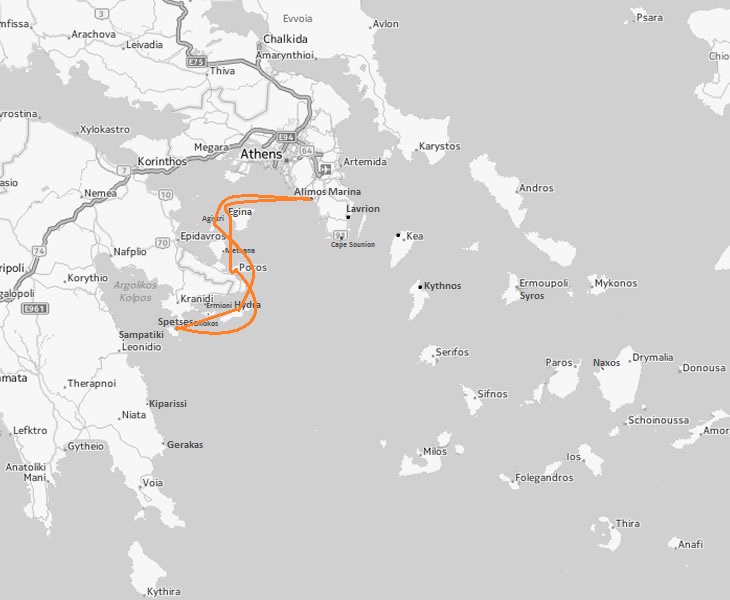 Cosmopolitan area – Saronic Gulf