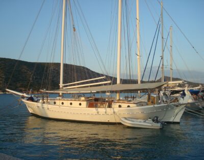 Aegean Traditional Gaff Rigged Schooner